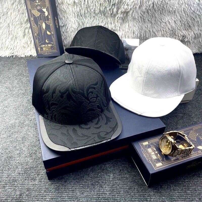 Mũ hiphop hoa văn S 96 xịn sò phong cách thời trang hàn quốc (Cap-Nón(Most))