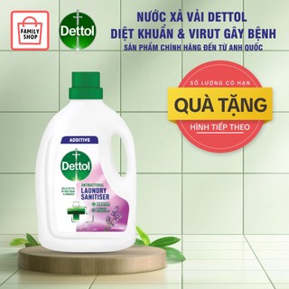 1 Bình Nước Xả Vải Diệt Khuẩn Dettol Hương Lavender. Dettol Anti Bacterial Laundry Sanitiser
