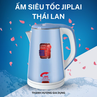 Ấm siêu tốc mini, ấm đun nước pha sữa dung tích 2.5 lít ấm siêu tốc chính hãng Jiplai Thái Lan.