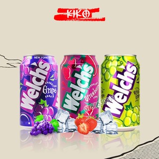 Nước Soda Welchs Hàn Quốc lon 355ml