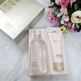 Nước tẩy trang SUM37 400ml + Sữa rửa mặt