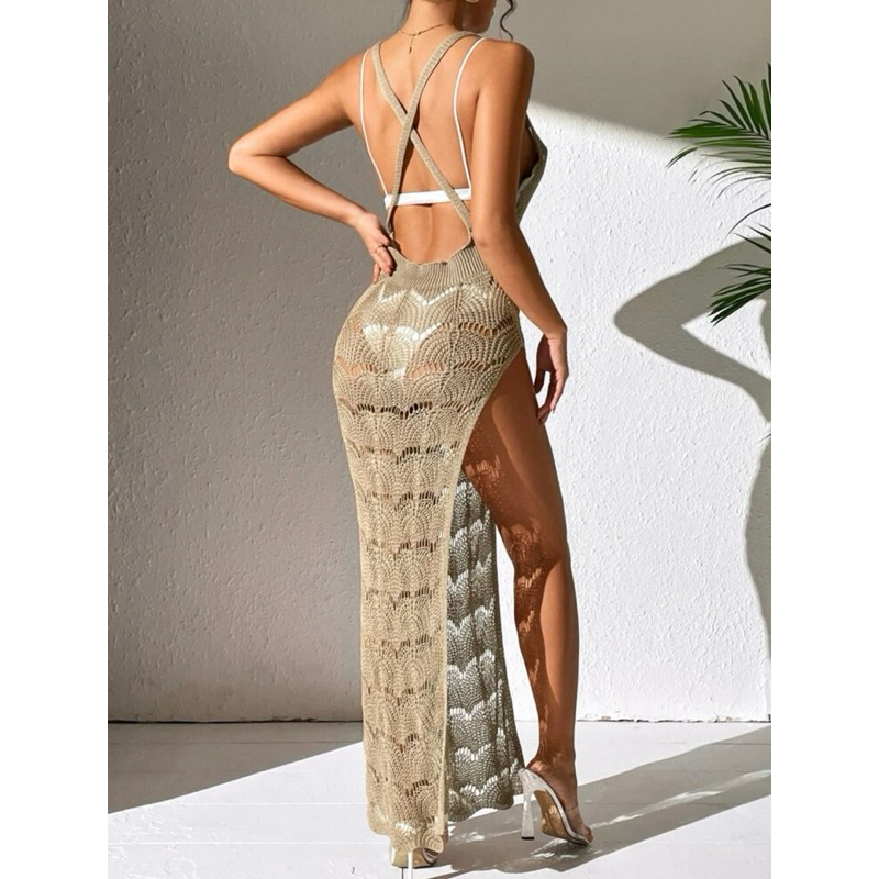 𝒫𝑒𝒶𝒸𝒽𝓎 𝒷𝒾𝓀𝒾𝓃𝒾 - Cover up mặc ngoài bikini