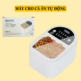 MÁY CHO CÁ ĂN TỰ ĐỘNG SOBO DA-06 ( ĐIỀU CHỈNH ĐƯỢC THỜI GIAN VÀ PHÂN LƯỢNG THỨC ĂN )