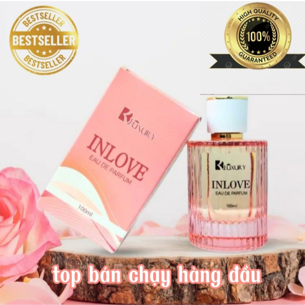 Nước Hoa Nữ BK LUXURY IN LOVE 100ml siêu phẩm cho phái đẹp