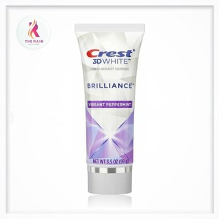 Kem đánh răng siêu trắng Crest 3D White Brilliance Vibrant Peppermint 99g