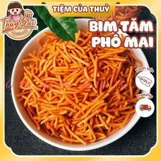  500G Snack Bim Tăm PHÔ MAI Bim Bim Tăm Thơm Ngon Giòn Tan Bim Bim Tăm Que Tiệm ăn vặt Thuỳ Bùi 