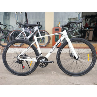 Xe đạp road đua SATAKO -AVAKAN khung nhôm không mối hàn dây đi âm sườn tay đề lắc thương hiệu của Nhật Bản B 76