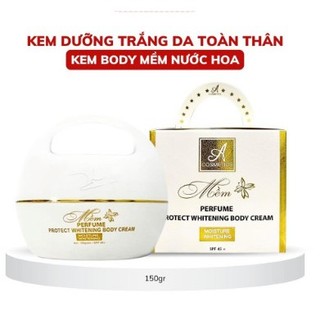 Kem dưỡng trắng da body Mềm acosmetics, dưỡng body hương nước hoa 150g