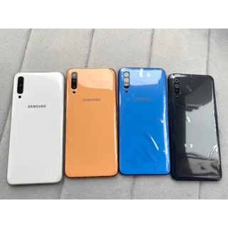 Vỏ bộ Samsung A70 kèm khay sim, nút bấm, kính camera