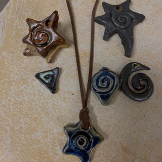 °˖✧[TỔNG HỢP] Dây chuyền mặt gốm sứ handmade ✧˖°