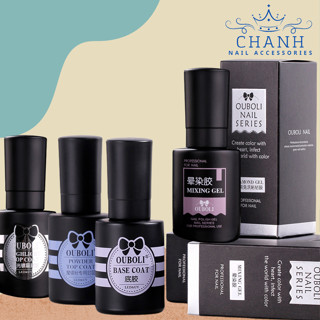 Base top cứng móng OUBOLI 20ml Chanh Nail
