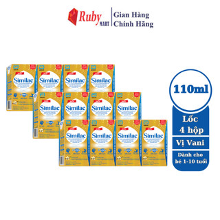 Combo 3 lốc Sữa công thức Similac 110ml (từ 1 tuổi)
