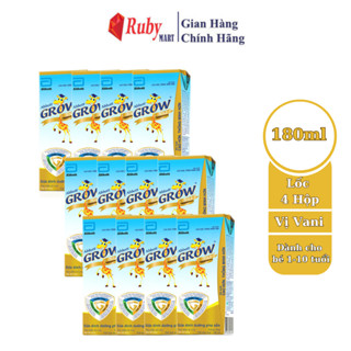 Combo 3 lốc Sữa nước Abbott Grow Gold hương vani 180ML (Từ 1 tuổi)