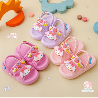 Sandal tập đi siêu nhẹ hình công chúa nơ dễ thương cho bé