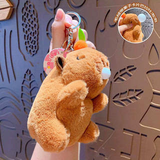 [HOT] MÓC KHOÁ CAPY BARA THỔI BÓNG THƠM MÙI KẸO