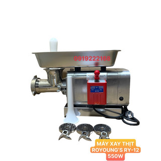 MÁY XAY THỊT CÔNG NGHIỆP INOX 304 MOTOR 3/4 ROYOUNG’S RY-12