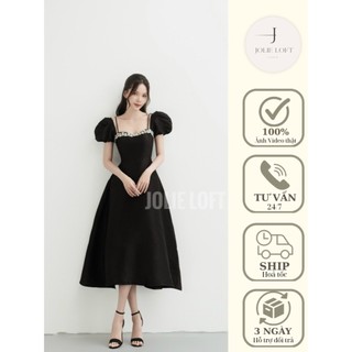 Váy nữ dự tiệc đính đá dáng dài thiết kế Vivian Dress JOLIE LOFT, đầm dáng dài sang trọng đi chơi