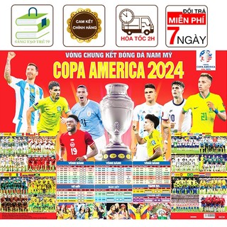 Lịch Thi Đấu Copa America 2024 [ Tặng Kèm Lịch Bỏ Túi Chung Kết EURO 2024 ]