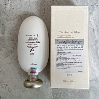 Tuýp tẩy tế bào chết Whoo Gongjinhyang Seol Brightening Peeling Gel 100ml - Chính hãng LGVina tem hidden