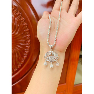 kiềng mặt khánh cho bé BẠC TA CAO CẤP