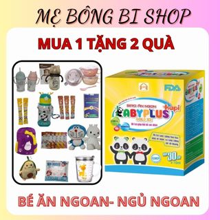 Siro ăn ngon Babyplus Hapi hộp 30 gói- Cải thiện táo bón, lười ăn, chậm lên ký