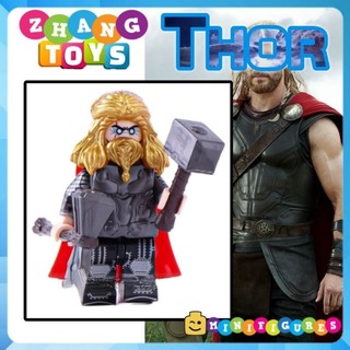 Đồ chơi Xếp hình Thần sấm Thor trong Avengers Endgame Minifigures V001