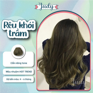 Thuốc nhuộm tóc màu Rêu + Tặng gang tay và trợ nhuộm | Judyhairs