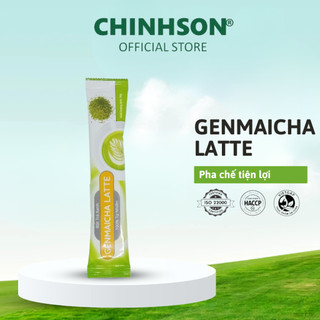 Trà Sữa mát Cha Chính Sơn Gạo Rang Genmaicha Latte