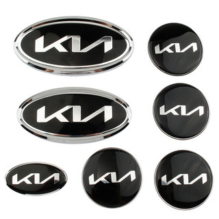 7 cái /bộ logo xe chữ k dán xe kia k3 k5 rio sorento optima cerato fote