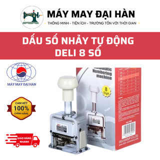 Dấu số nhảy tự động Deli số 8