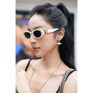 [KÍNH CÓ SẴN] kính MM mắt mèo trắng