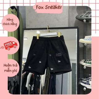 Quần Short New Era Ne Đen Thêu CODE: 14187409 Hàng Chính Hãng | Fox Sneaker