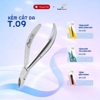 [QUÀ MỌI ĐƠN] Kềm Cắt Da T.09, Thép Chuyên Dụng, Đầu Bán Nguyệt - Lam Nippers, Kềm Lâm