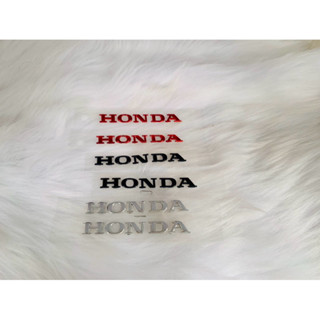 Cặp tem chữ Honda nổi logo dán trang trí xe máy Vario 125/ Click 125/ AB 125 / FUTURE / LEAD125 / SH MODE / VISION2014