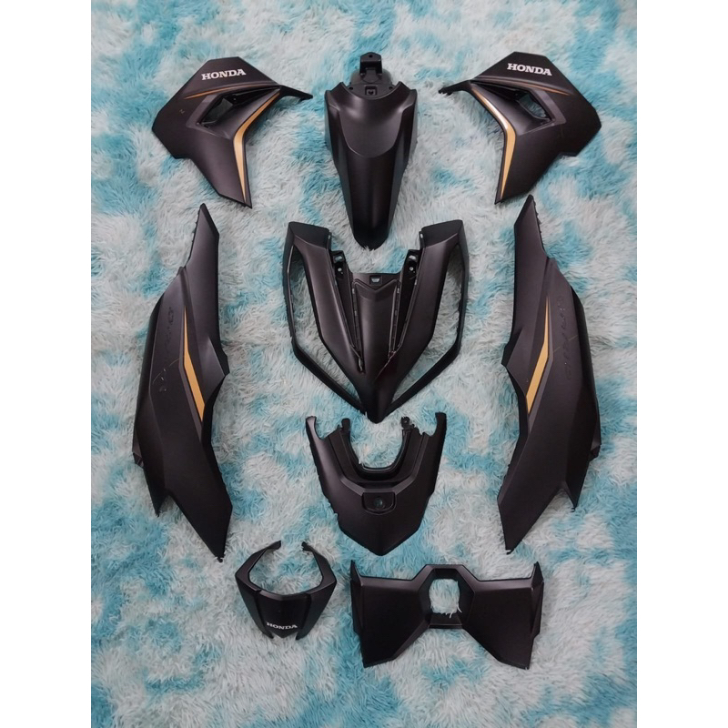 DÀN ÁO VARIO 125 ĐỜI 2023 ĐEN NHÁM ( 11 CHI TIẾT )