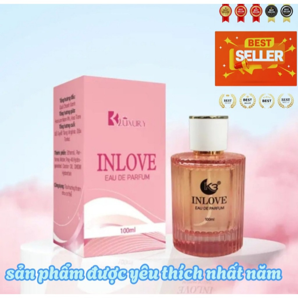 Nước Hoa Nữ BK LUXURY IN LOVE 100ml ĐẲNG CẤP PHÁI NỮ