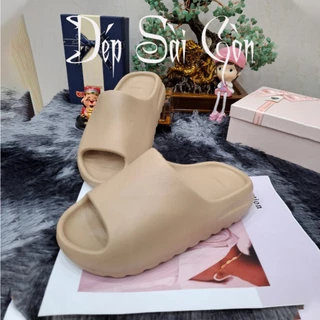 Dép Bánh Mì  Nam & Nữ Lainiki Vân Nhám Quai ngang Đúc Nguyên Khối Siêu Nhẹ 999