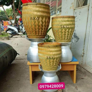 Chân chõ đồ xôi bằng gang