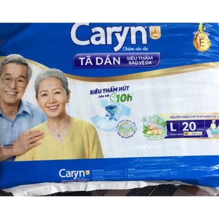 1 gói tã dán caryn l20 siêu thấm hút - tã người lớn caryn - hsd mới