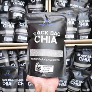 Hạt chia đen Úc Black Bag Chia 500g
