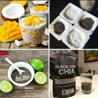 Hạt chia đen Úc Black Bag Chia 500g