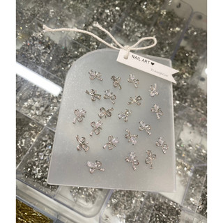 Charm nơ mini đính móng tay - phụ kiện nail