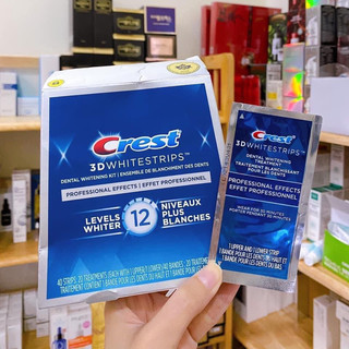 Miếng Dán Trắng Răng Crest 3D White Professional Professional Effects