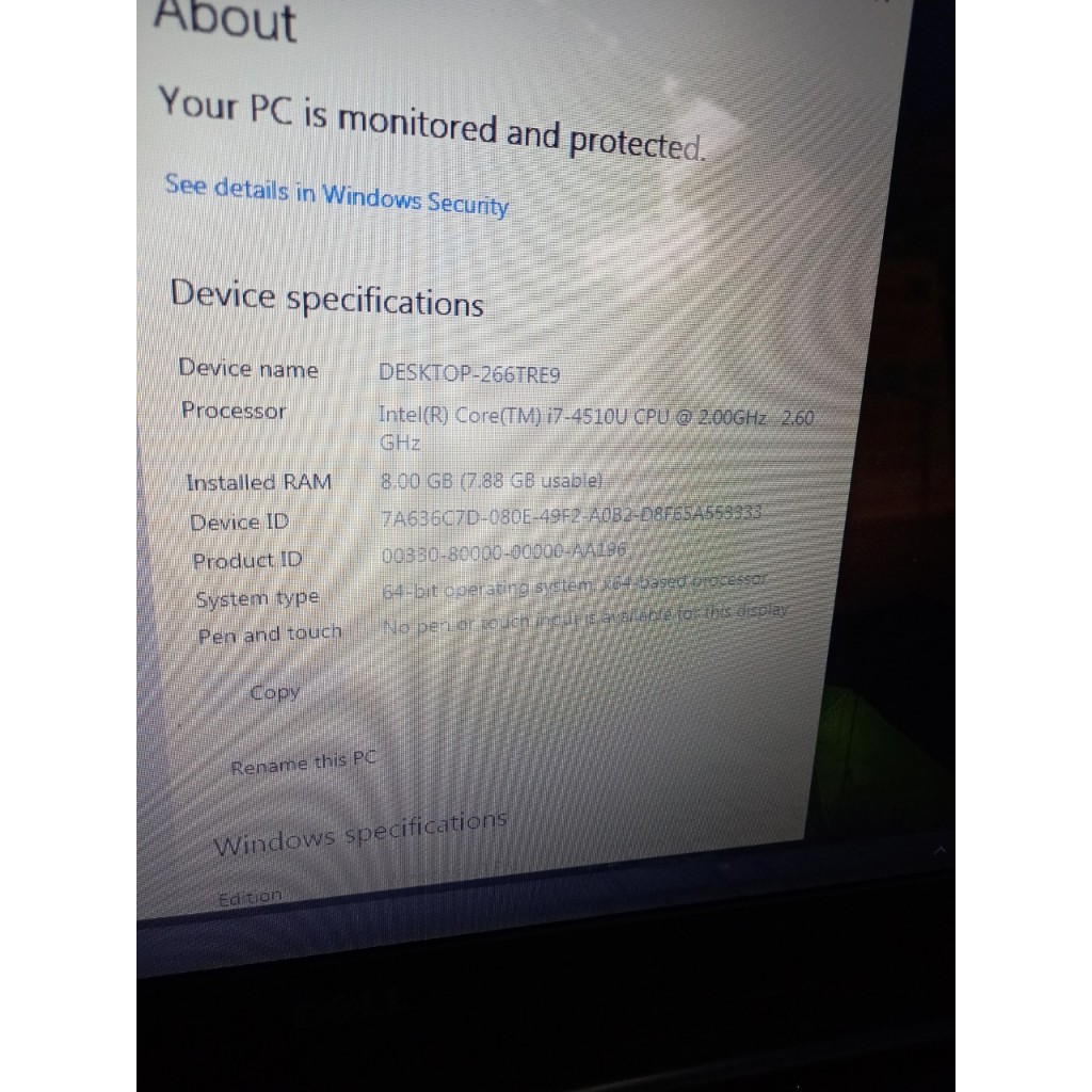 Laptop Dell INSPIRON 5547 (VỎ NHÔM)