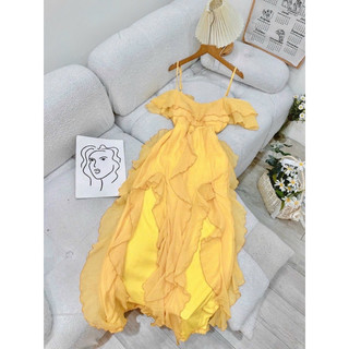váy maxi hồng 2s bèo