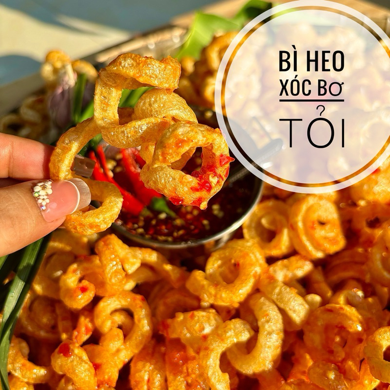 500g Bì Heo Bơ Tỏi 🌶️
