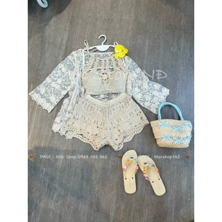 Set Đi Biển Ren 3 Món 32