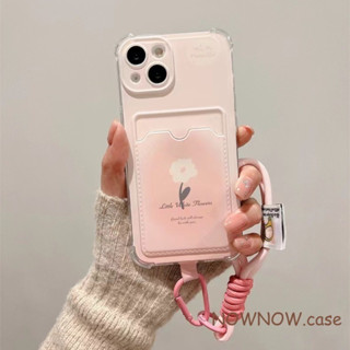 Ốp lưng iphone flower Ốp điện thoại IP trong túi đựng thẻ ảnh iphone 7/7plus/8/8plus/x/11/12/13/14/15max/promax xx1067