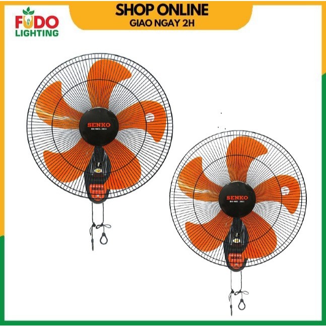 Combo 2 cây quạt treo 2 dây Senko TC1880 công suất 65W chính hãng