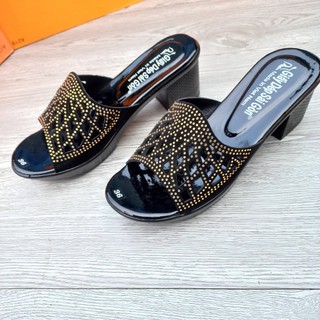 Dép trung niên đính đá 3p 5p cho bà và mẹ size 36-43